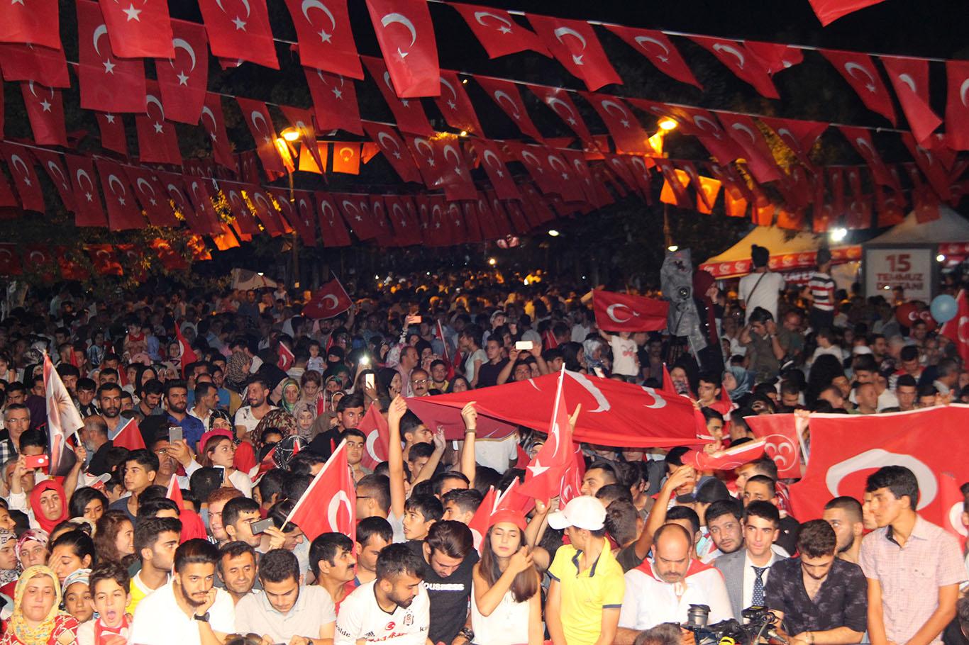 Diyarbakır’da 15 Temmuz etkinliği düzenlendi